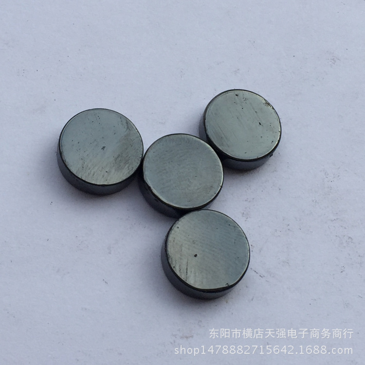 同性铁氧体圆片 同性磁铁 优质 磁疗保健磁石 抛光磁铁 Φ12*4