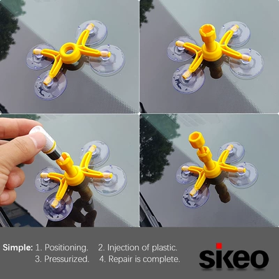 Glass agent Quick Repair Tool Set for