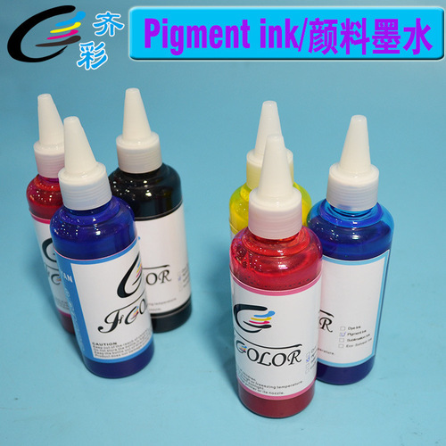 Six-color inkjet printer pigment ink R330 L805 aqueous ink photo pigment ink water-resistant durable