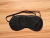 Breathable black sleep mask for training