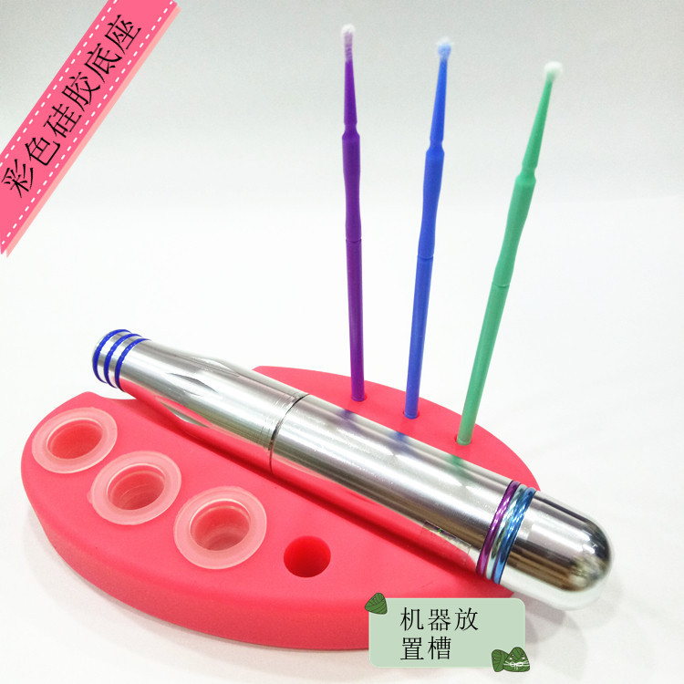 Silicone Tattoo Pen Holder Tattoo Embroidery Pen Base Tattoo Tools Silicone Color Cup Holder Korean-style Semi-permanent Tattoo Pen Holder