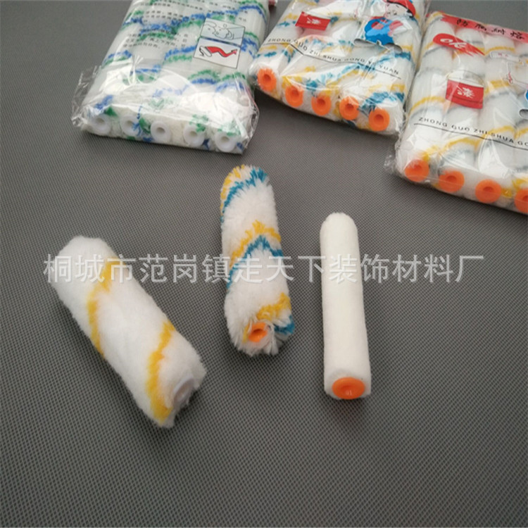 迷你小滚筒刷防腐耐溶剂滚筒刷船用油性刷小拇指滚筒辅料