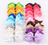 Hairgrip handmade with bow, children's hair accessory, 20 colors