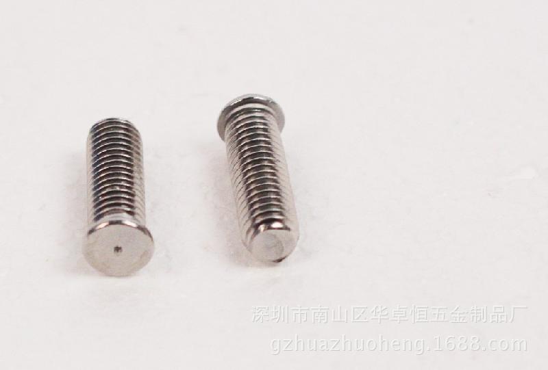 不锈钢外螺纹焊接螺钉/点焊螺柱/种焊螺柱/焊接螺柱 种焊螺钉M4
