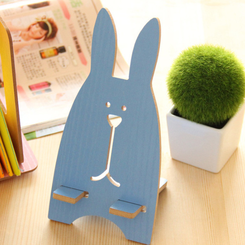 Yue Ling conejo creativo soporte tableta ordenador rack base universal dibujos animados Super lindo conejito moda teléfono móvil soporte