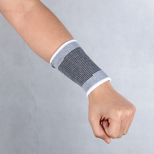 Knitted sports wristband summer cycling basketball fitness wrist support for men and women badminton yoga sweat absorbent wristband wholesale