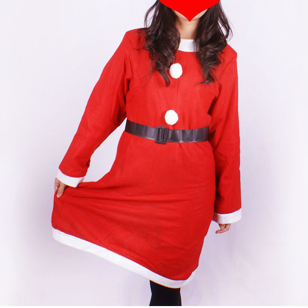 Fábrica al por mayor decoraciones de Navidad ropa de hombre Santa Claus vestir ropa traje de Navidad CONJUNTO DE 5 piezas