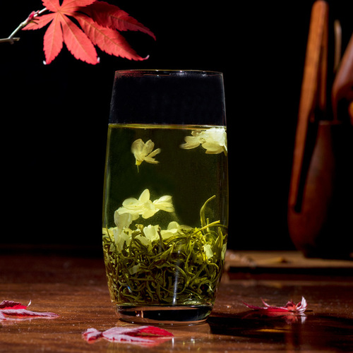 Yaan Special Grade Jasmine Tea  New Tea Jasmine Tea Rich Aroma Bi Tan Level Shu Ming Run Piao Xue Tea Loose Leaf Wholesale