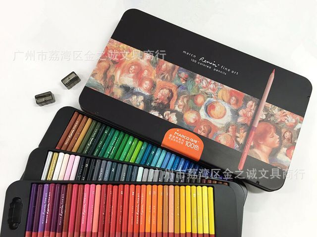 MARCO Renoir 3100-100/120 lápiz de color aceitoso plomo Classic