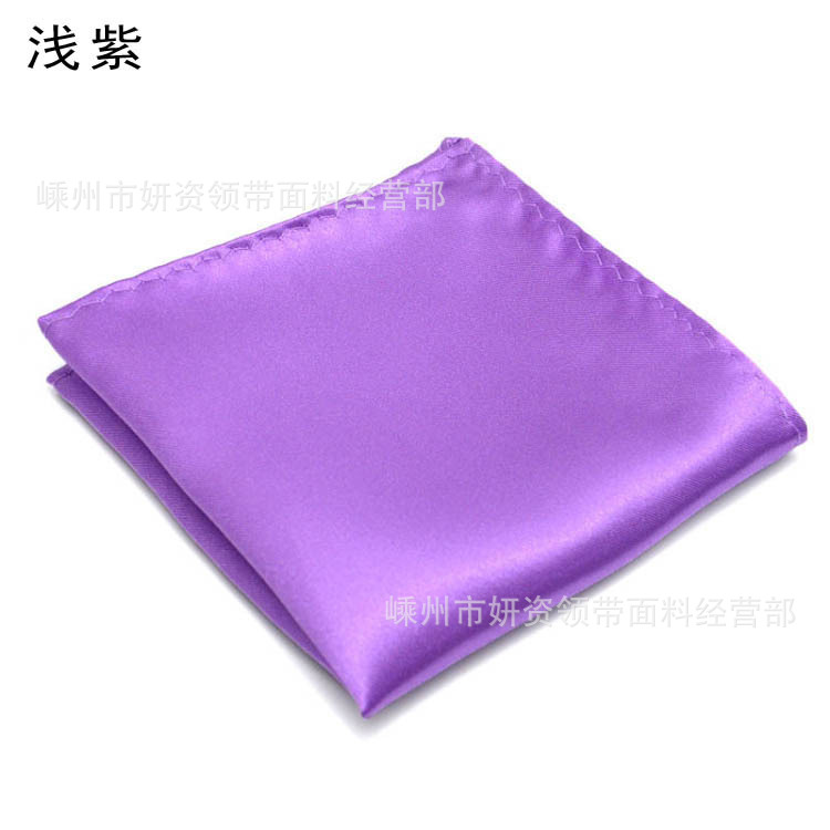 Banquete de boda de los hombres traje formal vestido de bolsillo toalla pañuelo pequeña bufanda cuadrada Toalla de pecho negro rojo azul verde color sólido