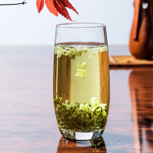 Yaan Special Grade Jasmine Tea  New Tea Jasmine Tea Rich Aroma Bi Tan Level Shu Ming Run Piao Xue Tea Loose Leaf Wholesale