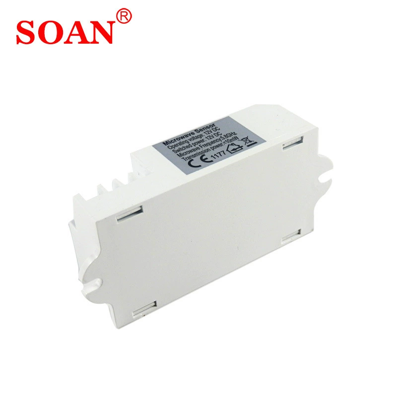 Soan Soan 5.8G микроволновой сенсор сенсор человека LED подсветка микроволновой сенсор