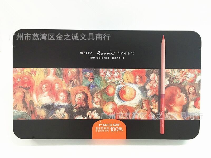 MARCO Renoir 3100-100/120 lápiz de color aceitoso plomo Classic