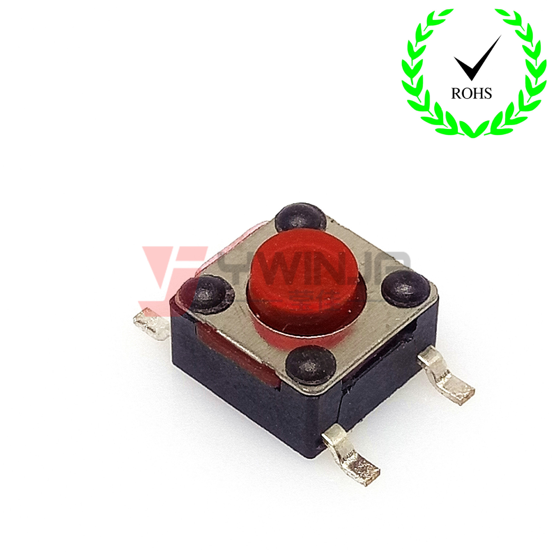 6*6*5硅胶柄贴片按键轻触开关6*6Waterproof series防水轻触开关