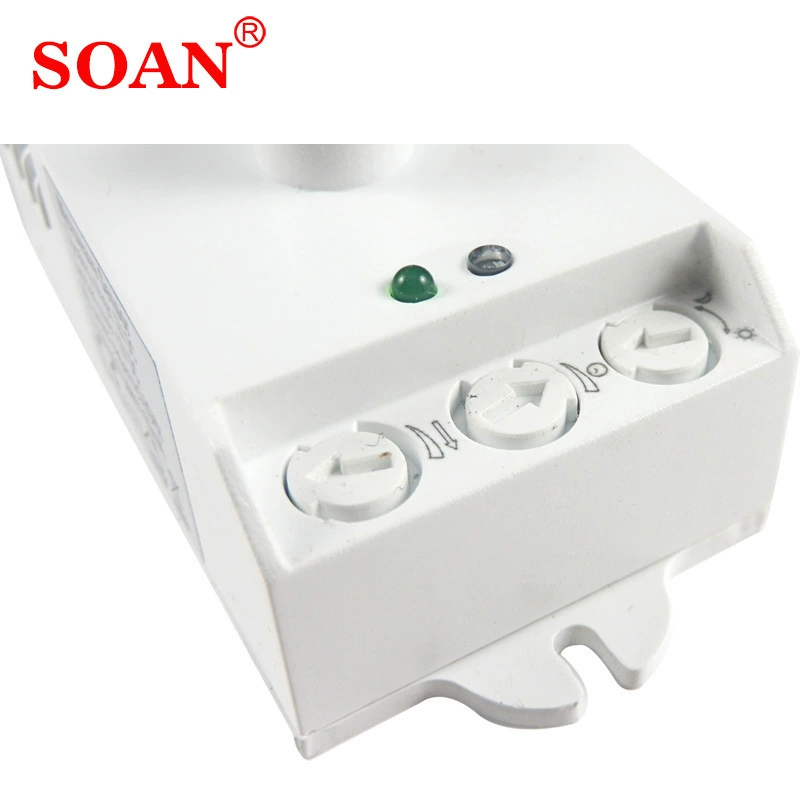 Soan Soan 5.8G микроволновой сенсор сенсор человека LED подсветка микроволновой сенсор