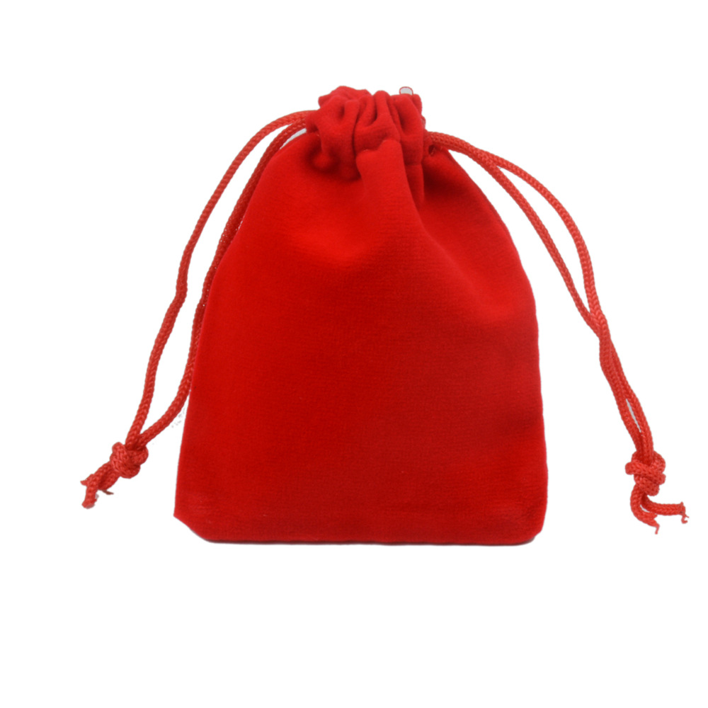 Bolsa de franela grande, embalaje de joyería, bolsillo con cordón de franela, bolsa con cordón de regalo, bolsa de franela de alimentación móvil para auriculares