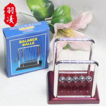 牛顿摆球批发混沌摆金属工艺品礼品创意摆件家居塑料牛顿摆