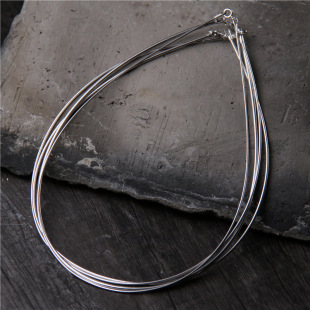 һ�����l���y�Ʒ925���y���Ȧ1-1.5MM���s���ԕr��Ů���i�����