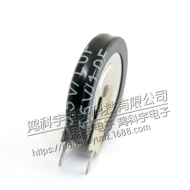 超级电容EECS5R5V105 法拉电容 5.5V1F  双层电容 V型 5.5V1.0F
