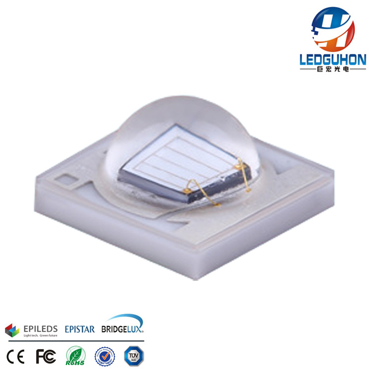 3535�Ϲ���ƬLED����370nm�����Ϲ��鱦��������1W�Ϲ�led����