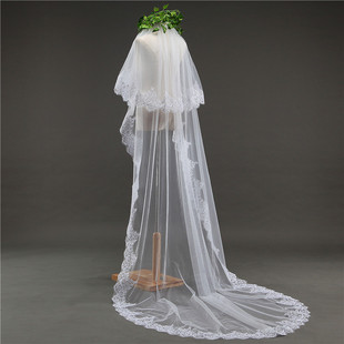 Ivory sequins lace Suzhou bridal veil wholesale Amazon wish eBay AliExpress Dunhuang headdress