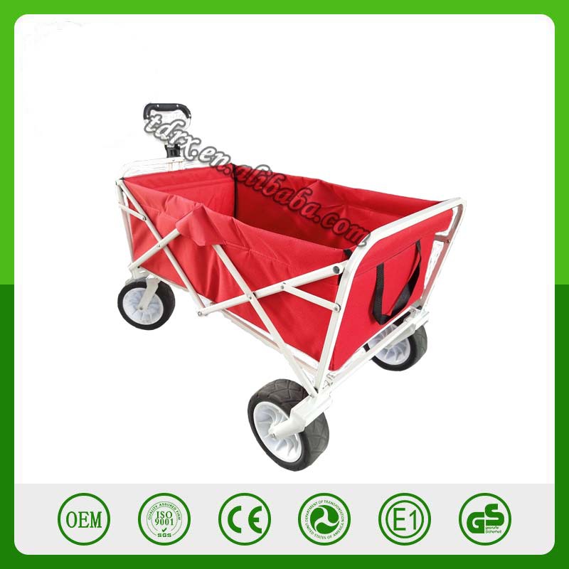 通用型布兜花园车户外休闲购物便携式手推车婴幼儿折叠车