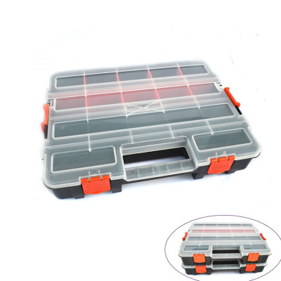 Original Screw storage box Plastic box Portable Parts Box Separated Electronic component thickening
