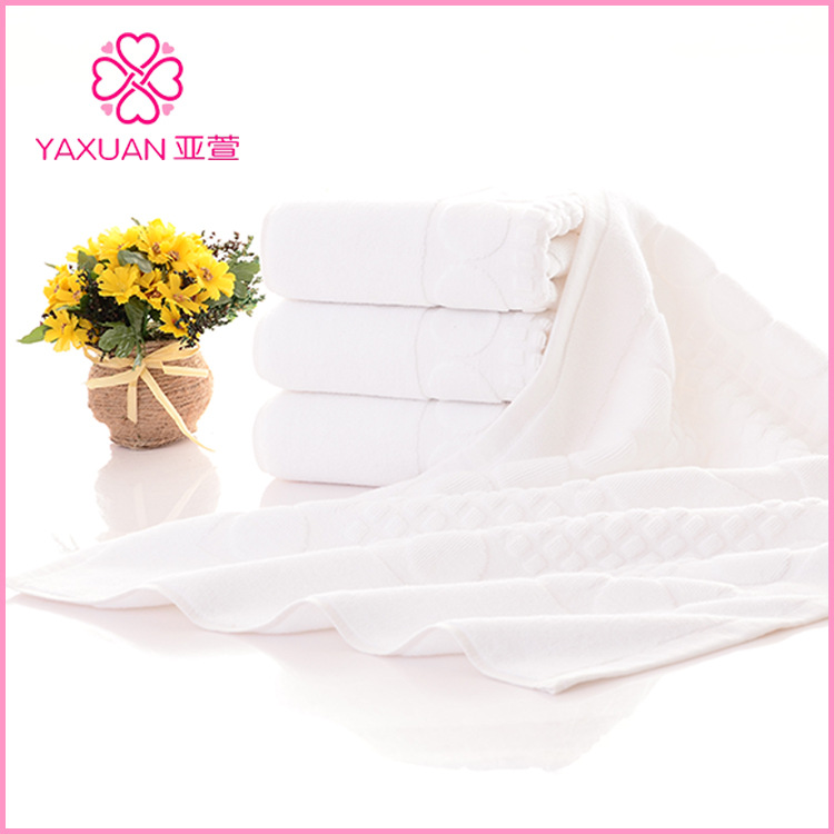 Hotel Floor Mat, Soft Bathroom Non-Slip Mat, 50*80 Small Foot-Shaped Mat, Commercial Use, Water-Absorbent, Quick-Drying, Household Use