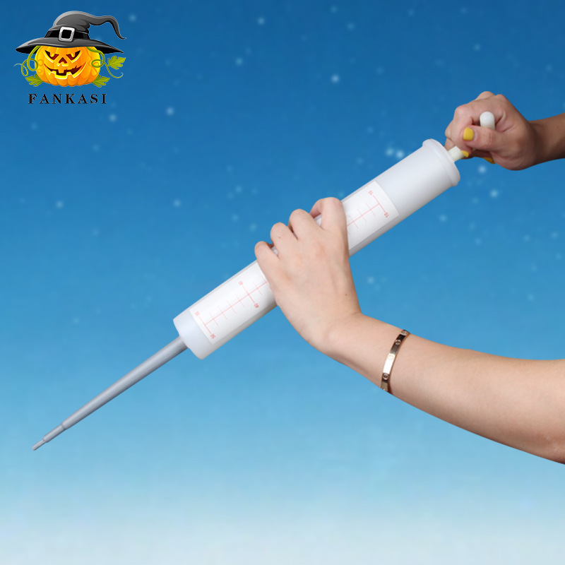 Halloween Cosplay Doctor Nurse exaggerated large syringe props masquerade party supplies bar Dance