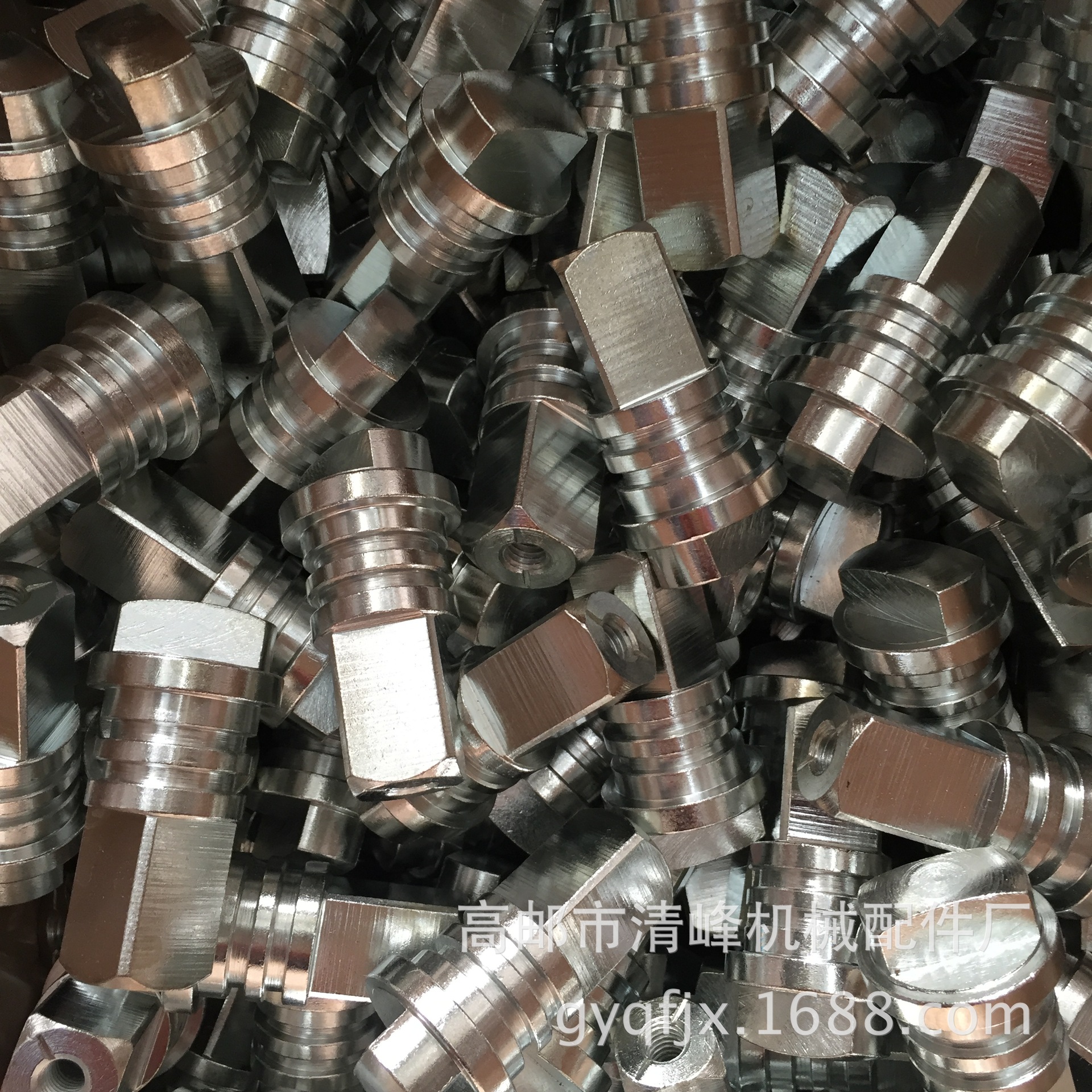 厂家直发各种材质各种型号的非标件双槽阀杆套压紧螺母