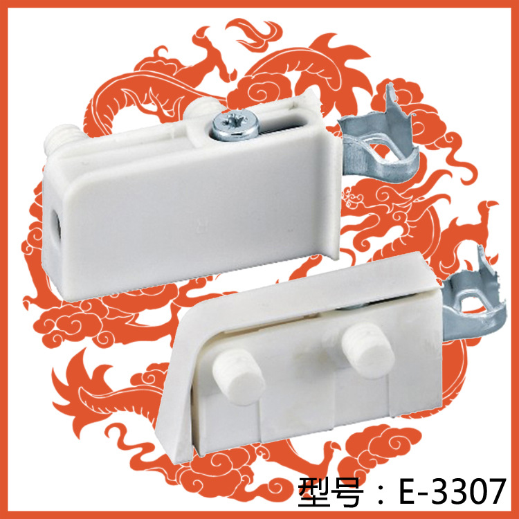 Accesorios de gabinete armario colgante código colgante gabinete colgante código abierto código colgante de plástico código de suministro directo de fábrica E-3307