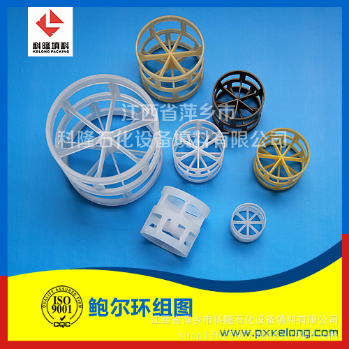 鲍尔环填料 pp鲍尔环填料 塑料鲍尔环聚丙烯污水处理