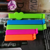 Обновление Creative Food Creating Tea Leaf Clip 9 см. Пластиковый запекающий зажим для печати логотип Слово Маленький подарок оптом