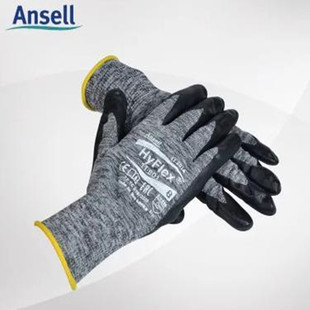 ANSELL/��˼��HyFlex11-801���ƺ�ɫ�l�ݶ���T�����÷��o����