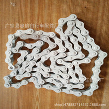 死飞链条死飞车场地车彩色链条死飞自行车复古车时尚链条