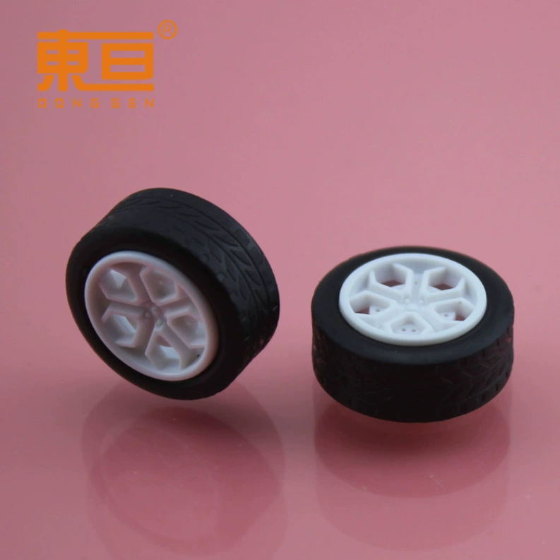 XJ202AH тонко белый резиновые колеса резиновые колеса игрушка внешний диаметр колеса 20 мм с 2 мм валом