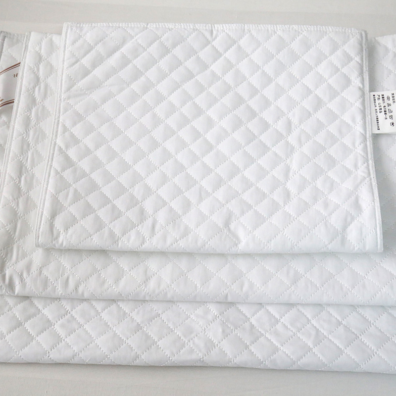 흰색 퀼트 작은 마름모 라이너