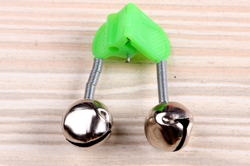 Fishing Tackle Manufacturer Wholesale Sea Rod Double Bell Plastic Clip Buzzer Fishing Accessories Fishing Gear Fishing Alarm Small Bell