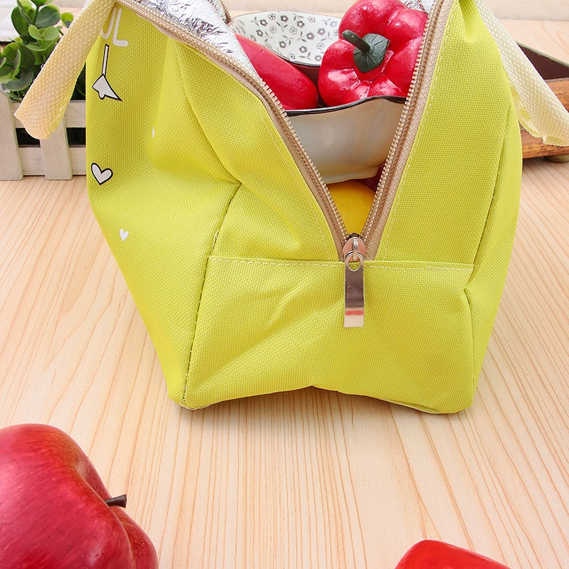 Милая lunch box сумка для учащихся начальной школы, портативная вместительная термос