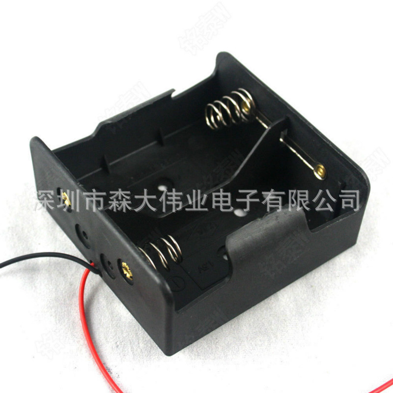 No. 1 2-Cell Battery Box with Cable No. 1 2-Cell D*2 Large Battery Compartment 2-Cell No. 1 Battery Holder with Cable 3V No. 1 2-Cell Battery Box with Cable No. 1 2-Cell D*2 Large Battery Compartment 2-Cell No. 1 Battery Holder with Cable 3V