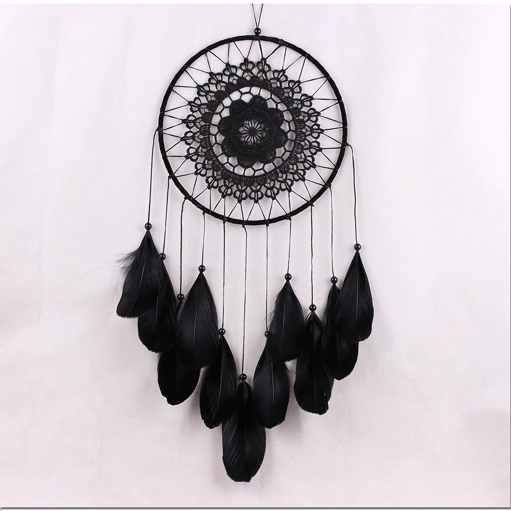 Ms6013 ins 6013 INS Goose Flower D drifting dream catcher дом перо подвесной творческий ремесло ловушка сновидений