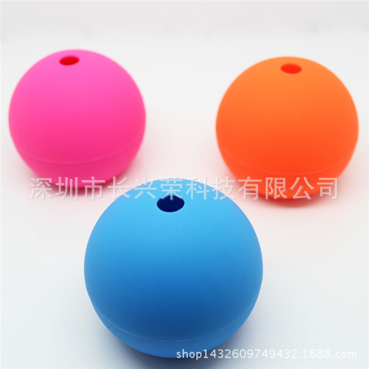 厂家直销内径4CM圆形硅胶小号冰球  手工DIY制冰器 圆形冰球模