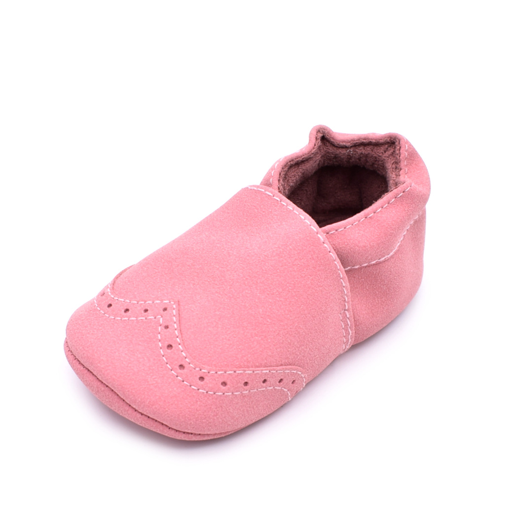 Babyshoes primavera y otoño nuevos zapatos de bebé de cuero mate 0-1 años de edad zapatos de niño de fondo suave 7 colores zapatos de bebé B605