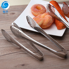 镂空加厚不锈钢食物夹bbq烧烤夹煎牛排夹多功能面包夹子厂家批发