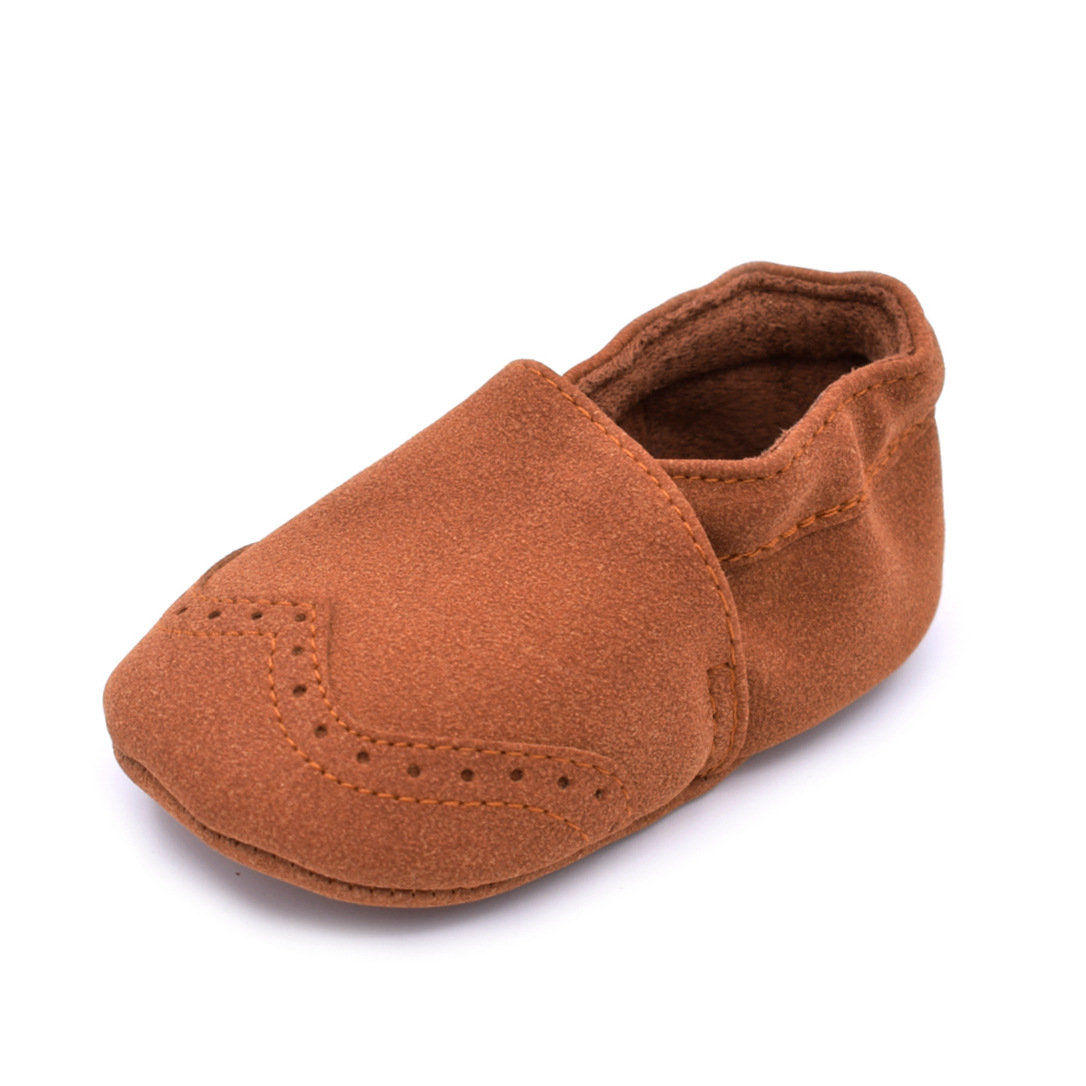 Babyshoes primavera y otoño nuevos zapatos de bebé de cuero mate 0-1 años de edad zapatos de niño de fondo suave 7 colores zapatos de bebé B605