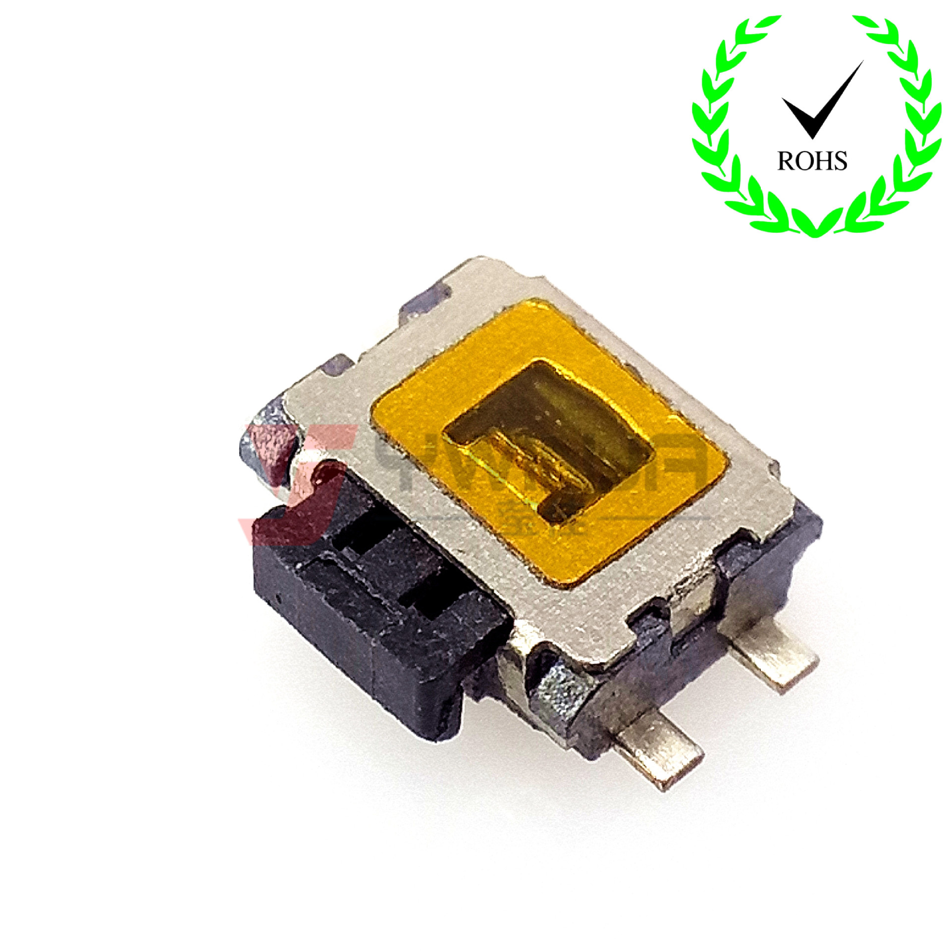 3.5-4.7-1.6侧按中龟四脚平脚轻触开关薄型表面贴装轻触开关TACT