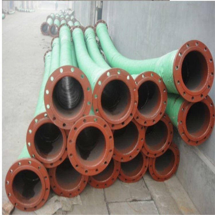 供应大口径高压胶管  大口径法兰吸排输水 抽沙胶管