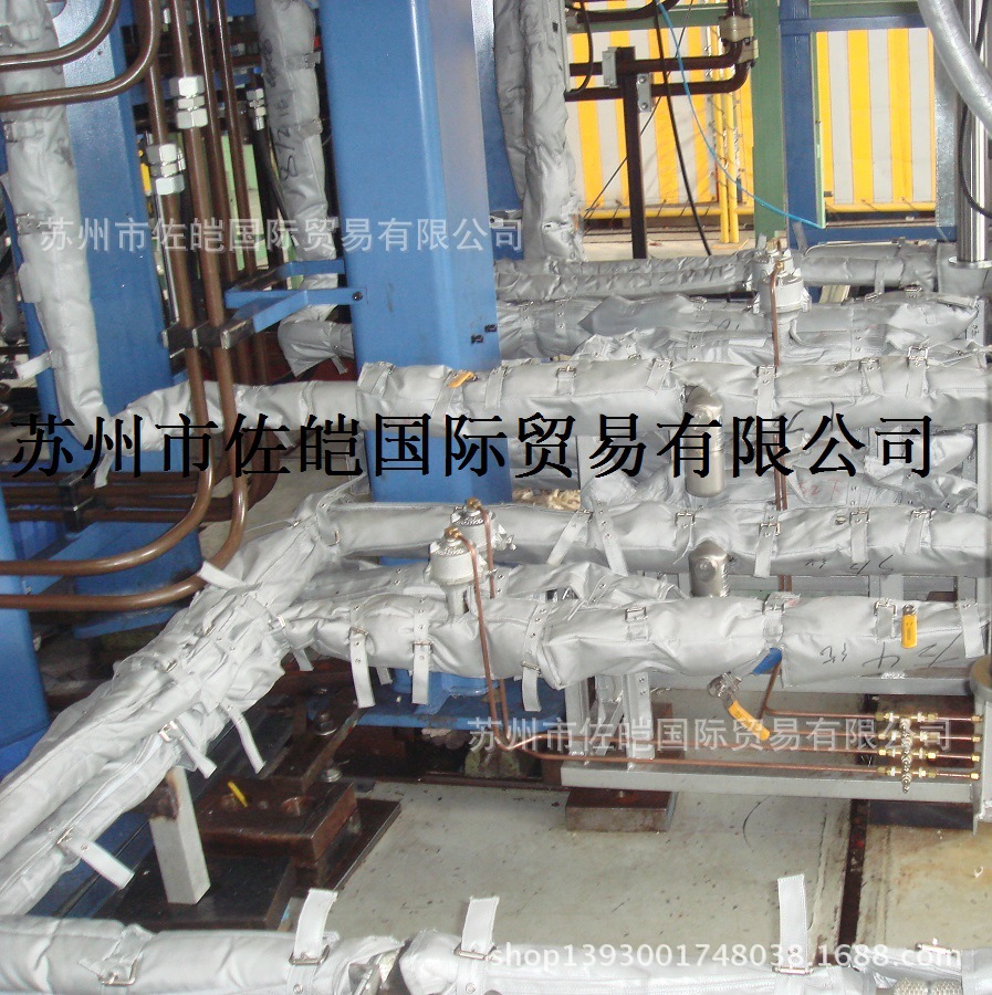 高温管道可脱卸式保温套 耐用阀门保温衣 机器保温包
