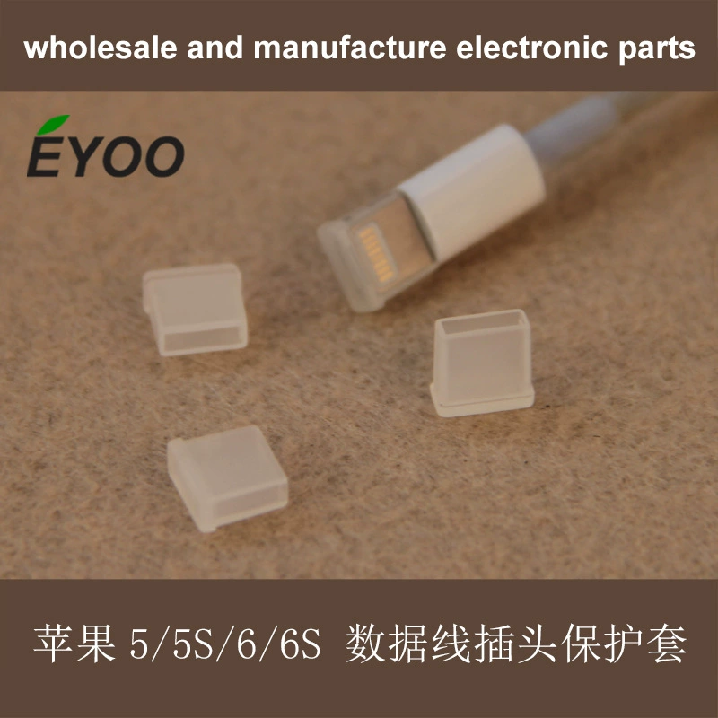 Крышка ноги пылезащитного чехла штепсельной вилки гнезда кабеля данным по мобильного телефона И5 И6 Яблока 5 6 6с