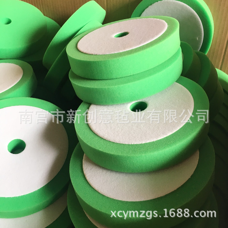 供应 波浪海绵球 海绵轮 抛光球 海绵抛光盘 100mm